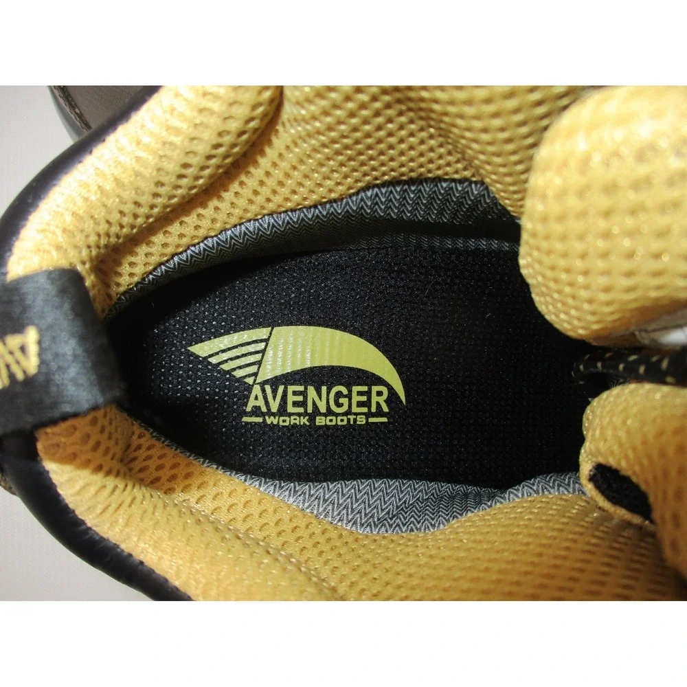 Avenger Breaker A7281 Work Boots Men's 10.5 Steel Toe EH ASTM F2413-18 New‎